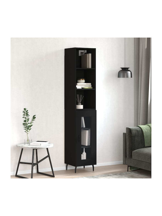 Bibliothek Black 34.5x34x180cm