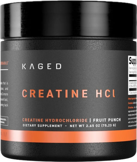 Kaged Muscle Creatine Hcl Υδροχλωρική Κρεατίνη με Γεύση Lemon Lime 76.42gr