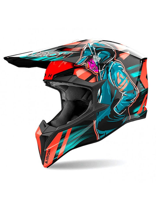 Airoh Wraap Motorradhelm Motocross ECE 22.06