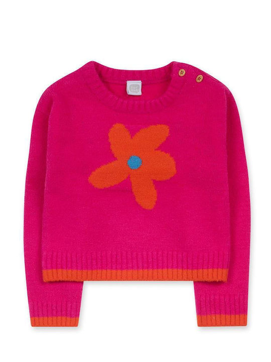Kinderhemd Langarm Fuchsie