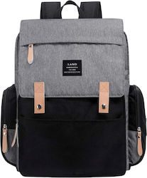 Land Diaper Bag Black 38x22x46cm.