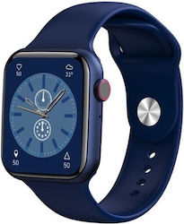 ForAll Vyatta F3 Plus Fitme U Smartwatch με Παλμογράφο (Μπλε)
