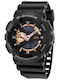 Casio G-shock Men's Watch 55mm Battery with Black Rubber Strap