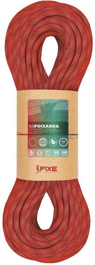 Fixe C000986080 Δυναμικό Σχοινί Ορειβασίας με Μήκος 80m Κόκκινο