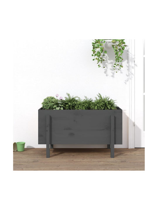 vidaXL Planter Box 101x57cm Grey 825214