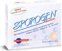 Bionat Sporogen Bustine 10 φακελίσκοι Βανίλια