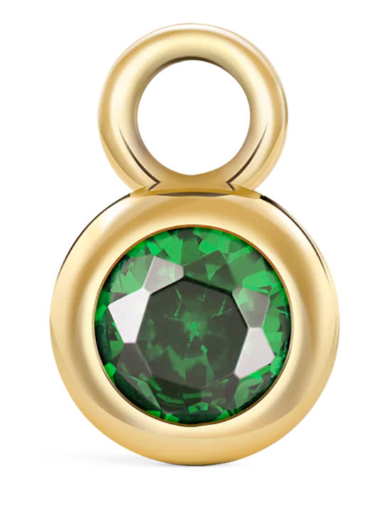 Aleyolé Birthstone Κολιέ Επιχρυσωμένο