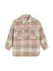 Kids' Casual Jacket Short with Hood Multicolour