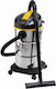 Comet Vacuum Wet / Dry 1600W with Stainless Bin 30lt