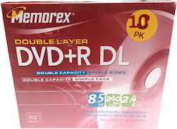 Memorex Εγγράψιμα DVD+R 8.5GB 10τμχ