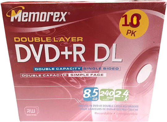 Memorex 8.5GB Cake Box