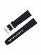 Breitling Curea de cauciuc Negru 24mm
