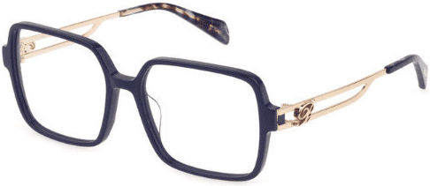Blumarine Women's Metal Prescription Eyeglass Frame Gold VBM813 0AG2