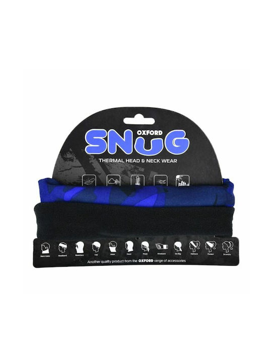 Oxford Snug Περιλαίμιο Αναβάτη Μοτοσυκλέτας Μπλ...