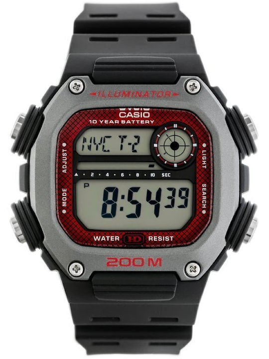 Casio Men's Watch 13mm Battery with Metal Bracelet DW-291H-1BVCF
