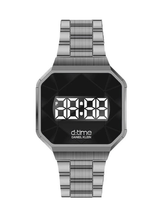 Daniel Klein ZL020A Analog/Digital Uhr mit Silber