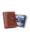 Δερμάτινο Ανδρικό Πορτοφόλι Καρτών με RFID