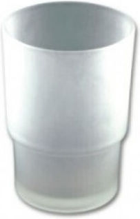 Glass Cup Holder Countertop Transparent
