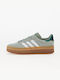 Adidas Gazelle Bold Femei Sneakers Verde Argintiu / Ftw White / Collegiate Green