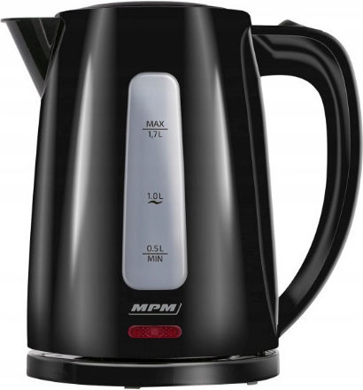 MPM Βραστήρας 1.7lt 2200W Μαύρος
