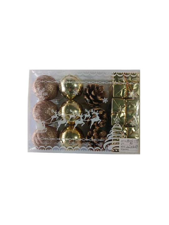 Hanging Ornament Set 12pcs