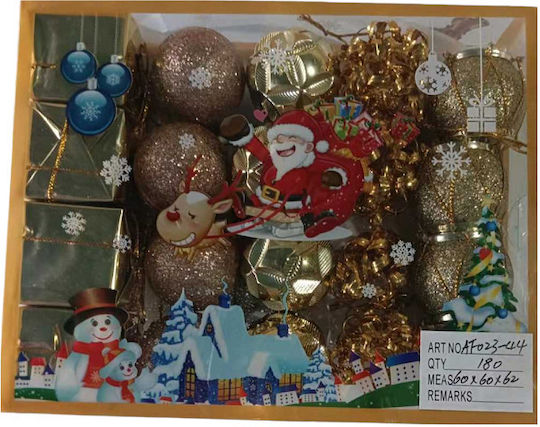 Ornament suspendat Mix Ornamente 4buc Set 20buc