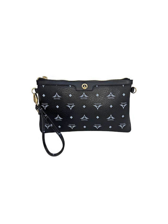 La tour Eiffel Women's Clutch Black