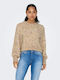 Women's Long Sleeve Sweater Gold