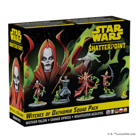 Star Wars Star Wars Shatterpoint - Figurinele Echipei Vrăjitoarelor Din Dathomir