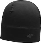 4F Beanie Unisex Beanie Knitted in Black color