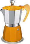 GAT Stovetop Espresso Pot for 3Cups Yellow