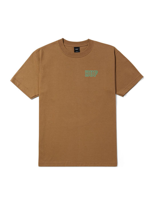HUF T-Shirt Camel