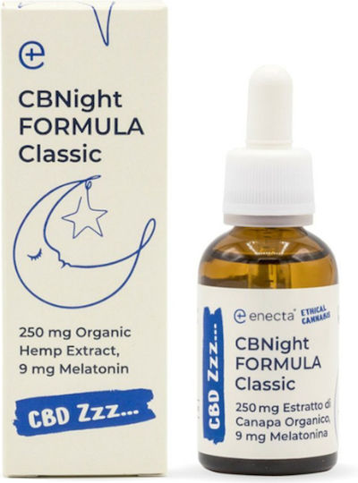 Enecta Cbnight Formula Συμπλήρωμα Κάνναβης σε Σταγόνες 30ml 1τμχ