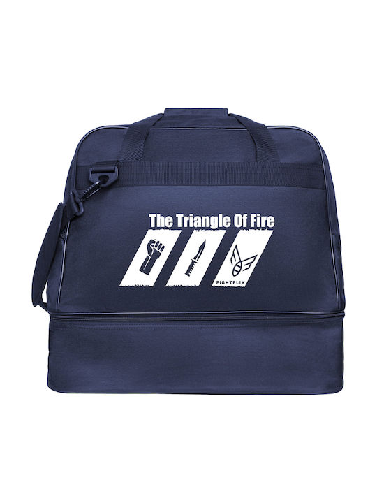 FightFlix The Triangle Gym Shoulder Bag Purple