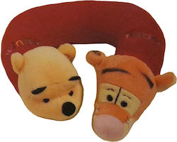 Disney Βρεφικό Μαξιλάρι Ταξιδιού Κόκκινο Winnie/tiger 130