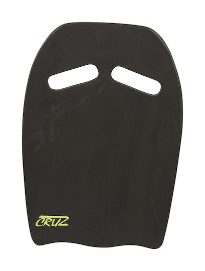 Cruz Σανίδα Κολύμβησης με Λαβές 41x29x3.5εκ. Μαύρη Seano Kick Board
