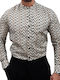 Long Sleeve Shirt in Slim Fit Black