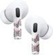 Rockmax Art Skin 312appys Αυτοκόλλητα σε Πολύχρωμο χρώμα για Apple AirPods Pro
