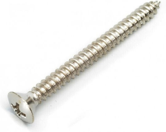 Music Accessories Șurub în Culoarea Argint Fender Placa de gât șurub Nichel