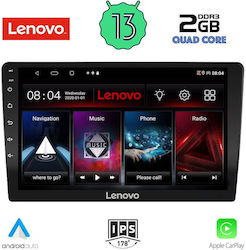 Lenovo Автомобилна Аудио Система (Блутут/USB/WiFi/GPS/Apple-Carplay/Android-Auto) с Тъчскрийн 10"