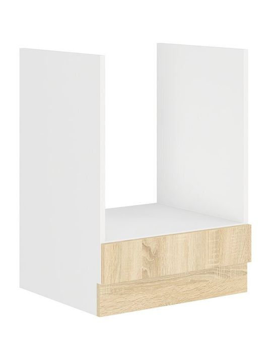 Φούρνου Floor Cabinet White 60x48x82pcs