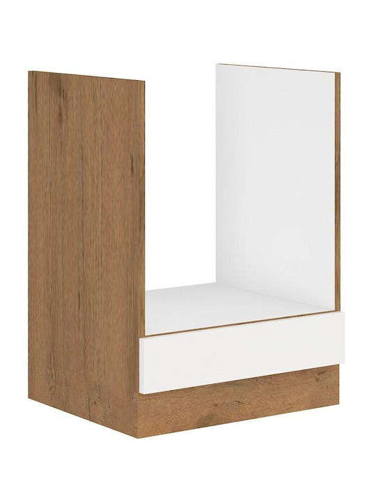 Cabinet de jos pentru cuptor Virgo 60x52x82cm Alb