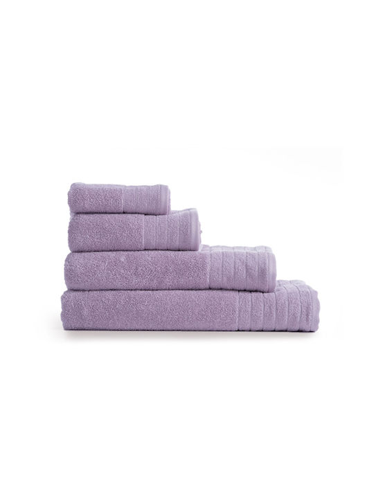 Nef-Nef Πετσέτα Προσώπου Fresh 50x90εκ. Lavender Βάρους 550gr/m²