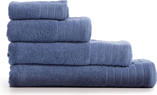 Nef-Nef Homeware Bath Towel Fresh 80x160cm Blue 1113 Weight 550gr/m²