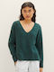 Tom Tailor Women's Long Sleeve Pullover Green