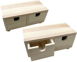 Art & Hobby Wooden Desktop Drawer 18x8.5x8cm