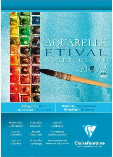 Clairefontaine Μπλοκ Ακουαρέλας A3 29.7x42cm