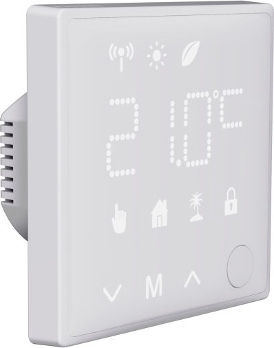 ZonnSmart TR-01 Ψηφιακός Θερμοστάτης Χώρου Smart με Οθόνη Αφής και Wi-Fi