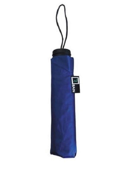 Rain Windproof Umbrella Compact Blue