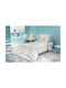 Saint Clair Set Kids Duvet Cover Single with Pillowcase Cotton Blue 160x220cm